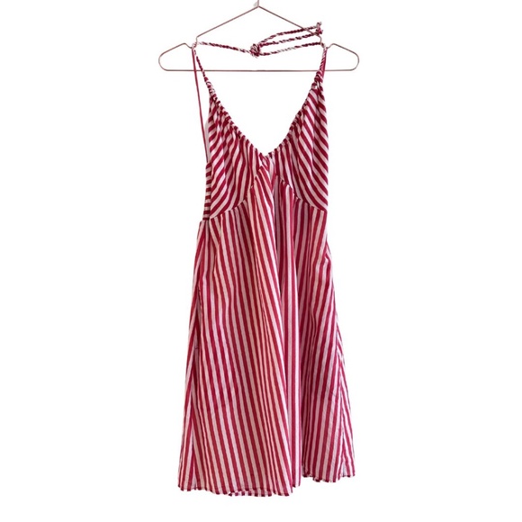 Xirena Margret Dress Burnt Dune Red Stripe - Picture 1 of 8